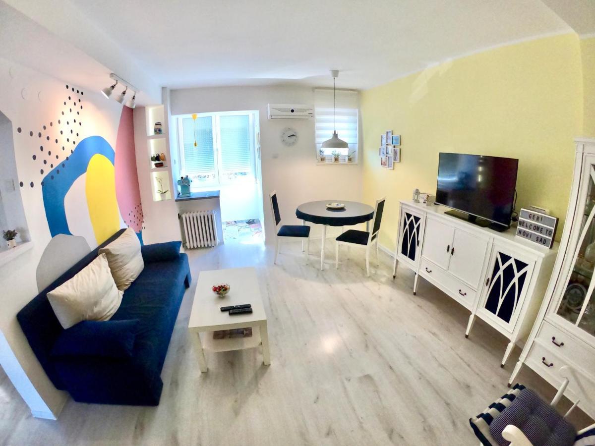 Best View Apartment Novi Sad Bagian luar foto